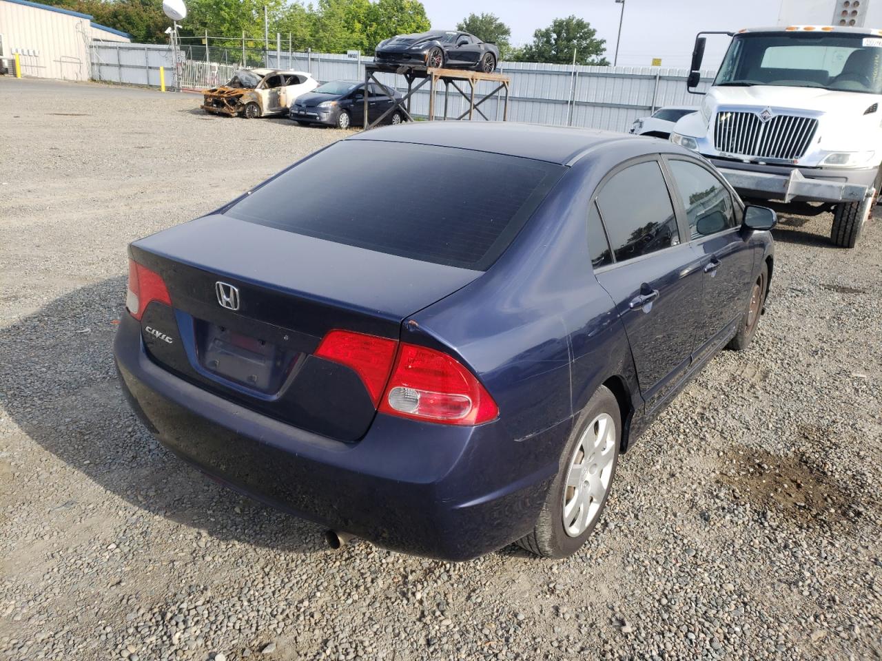 Photo 4 from auction – 2008 HONDA CIVIC LX with VIN 1HGFA16508L072196