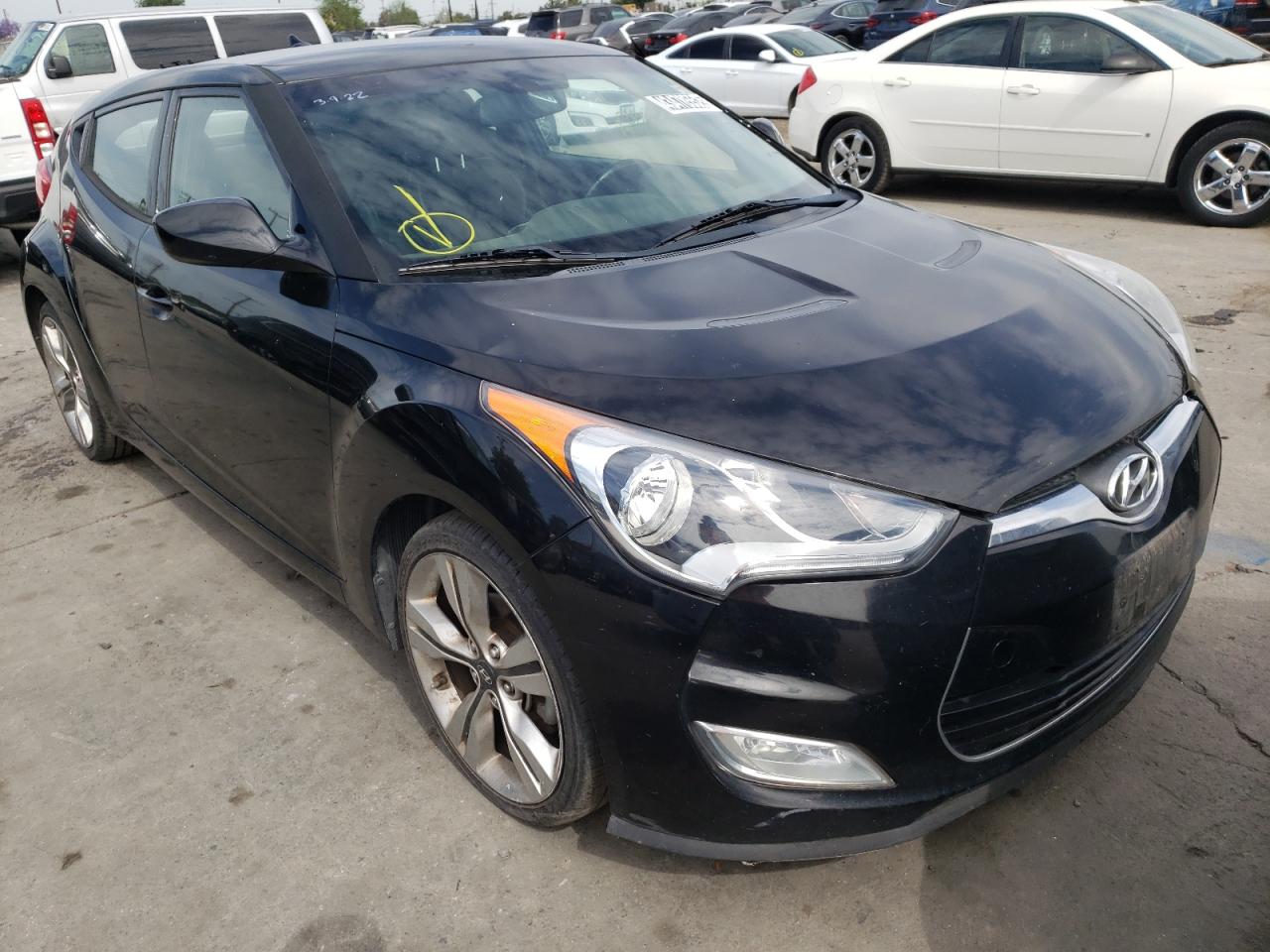 HYUNDAI VELOSTER 2013 with VIN KMHTC6AD2DU179063 - Photo from auction