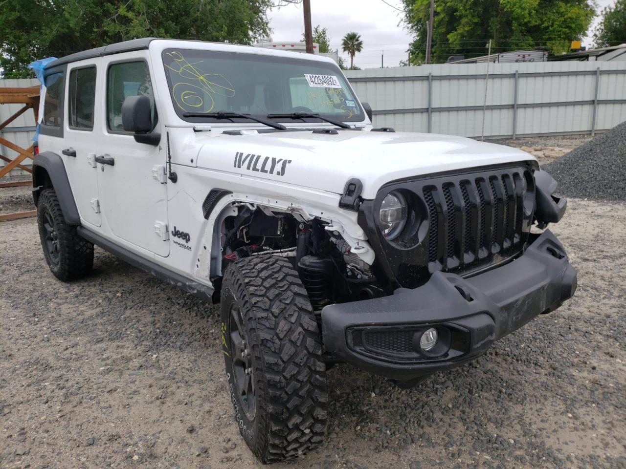 Photo 17 from auction – 2022 JEEP WRANGLER with VIN 1C4HJXDM7NW143795