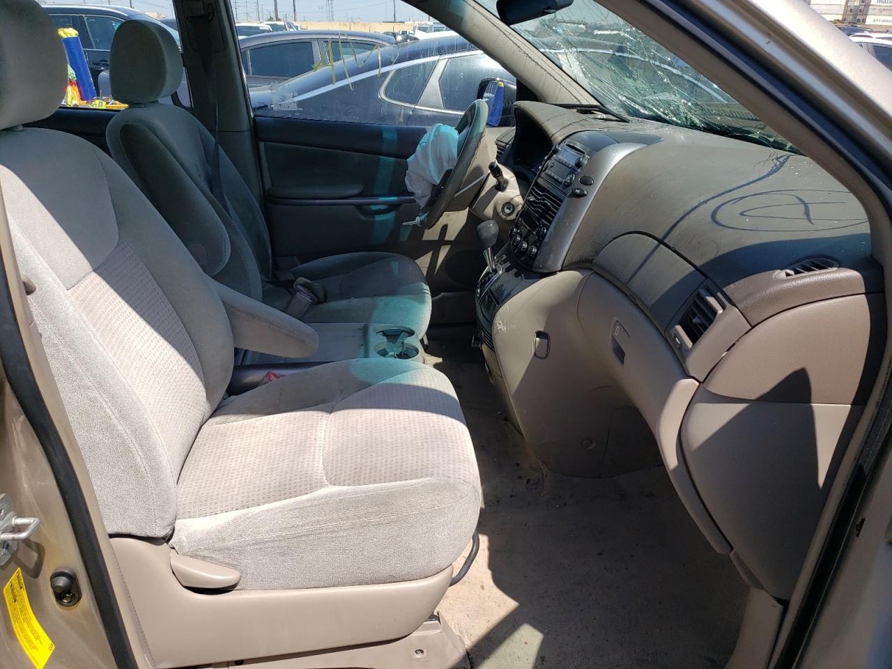 Photo 5 from auction – 2006 TOYOTA SIENNA CE with VIN 5TDZA23C76S446125