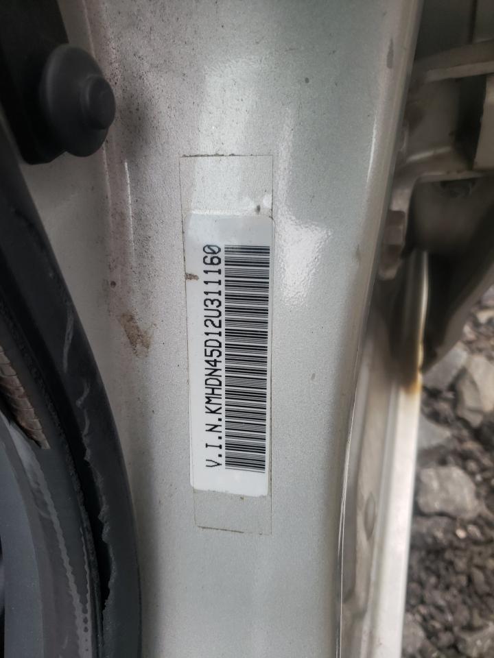 Photo 10 from auction – 2002 HYUNDAI ELANTRA with VIN KMHDN45D12U311160