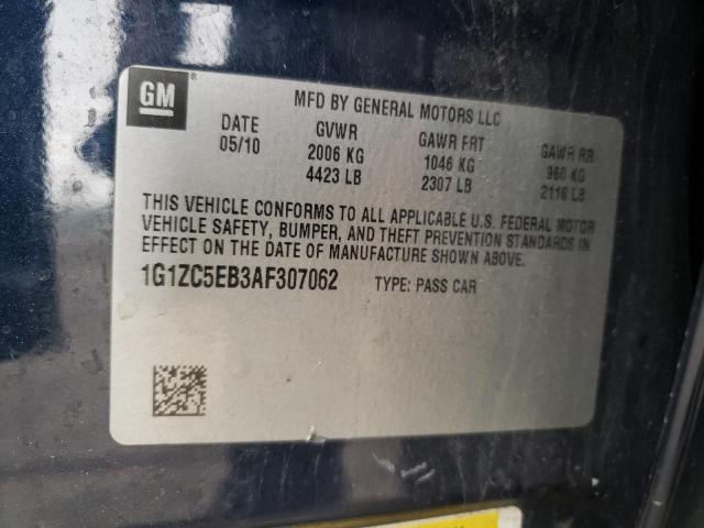 Photo 10 from auction – 2010 CHEVROLET MALIBU 1LT with VIN 1G1ZC5EB3AF307062