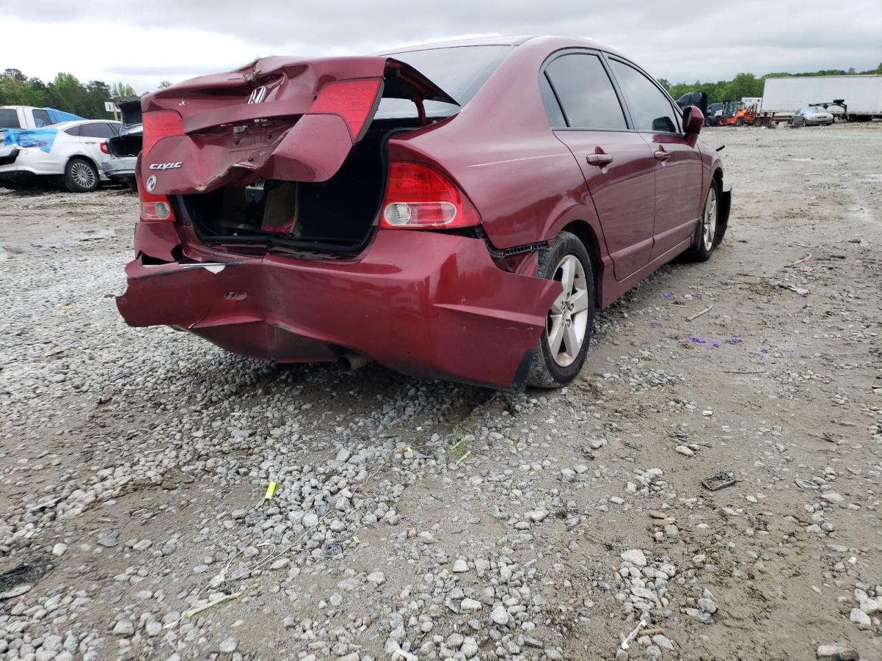 Photo 4 from auction – 2008 HONDA CIVIC EXL with VIN 2HGFA16948H519418