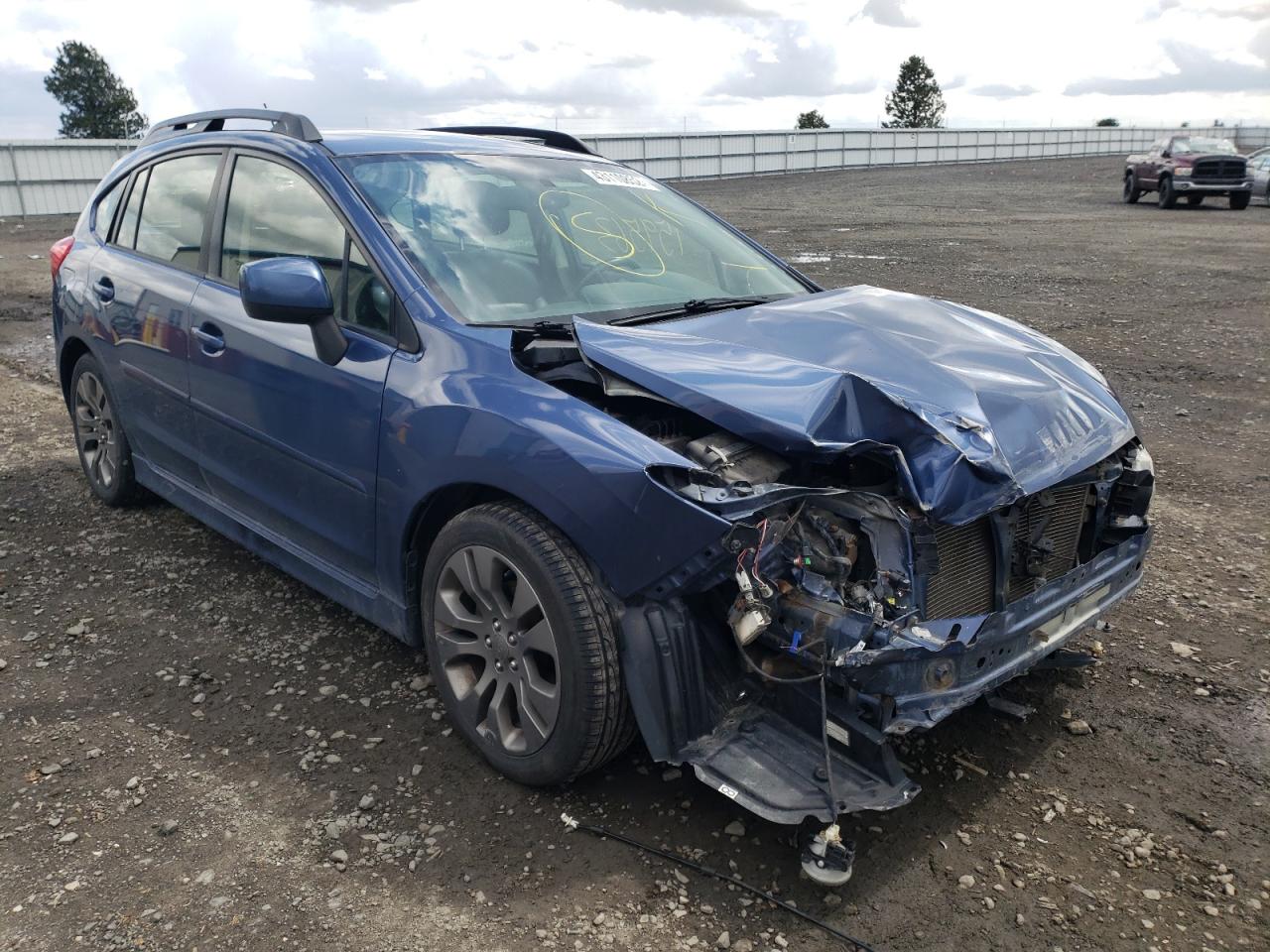 SUBARU IMPREZA SP 2013 with VIN JF1GPAR61D2814617 - Photo from auction