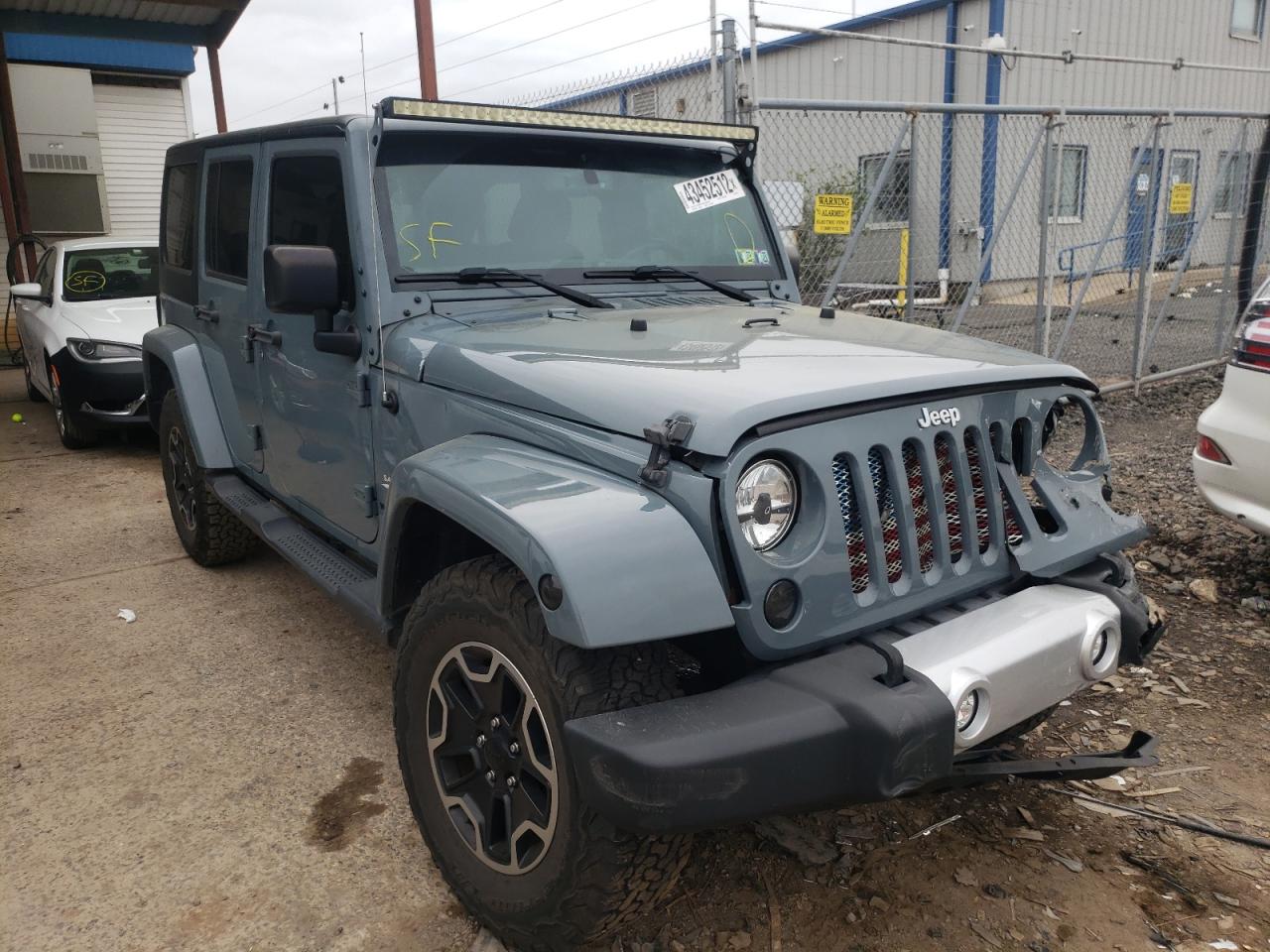 JEEP WRANGLER U 2015 with VIN 1C4HJWEG1FL624163 - Photo from auction