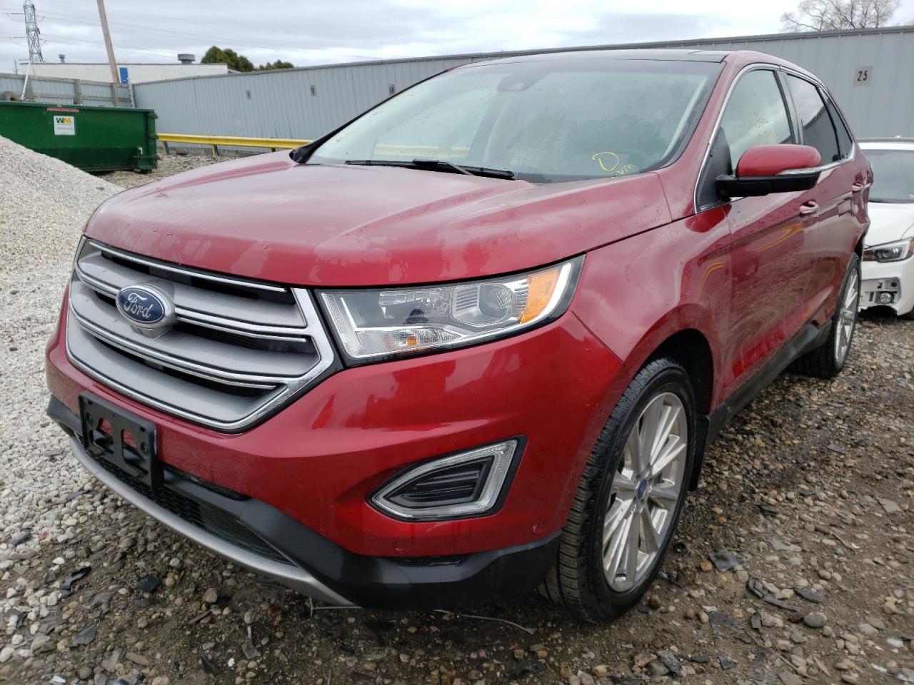 Photo 2 from auction – 2018 FORD EDGE TITAN with VIN 2FMPK4K85JBB05356