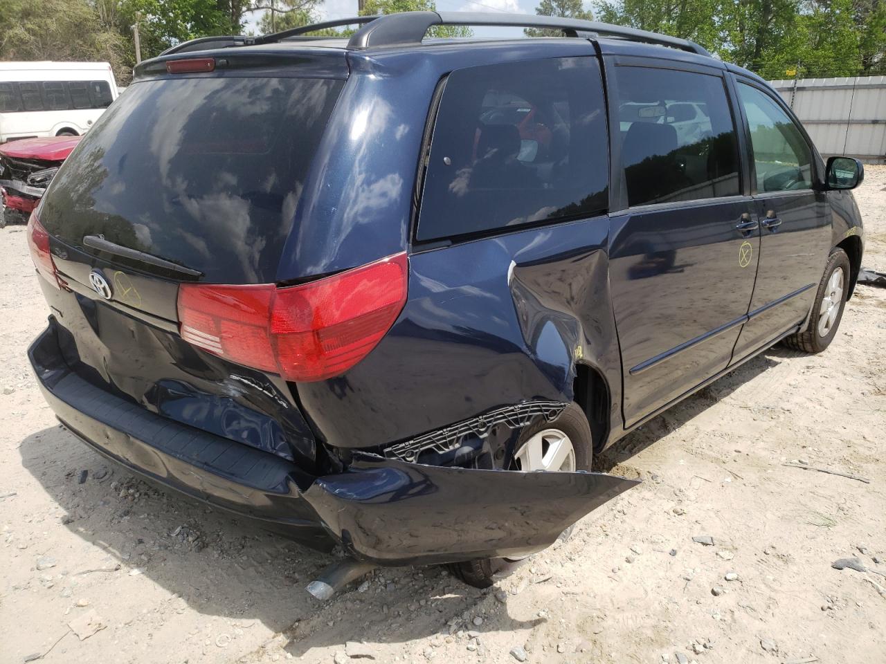 Photo 4 from auction – 2004 TOYOTA SIENNA CE with VIN 5TDZA23C44S172167