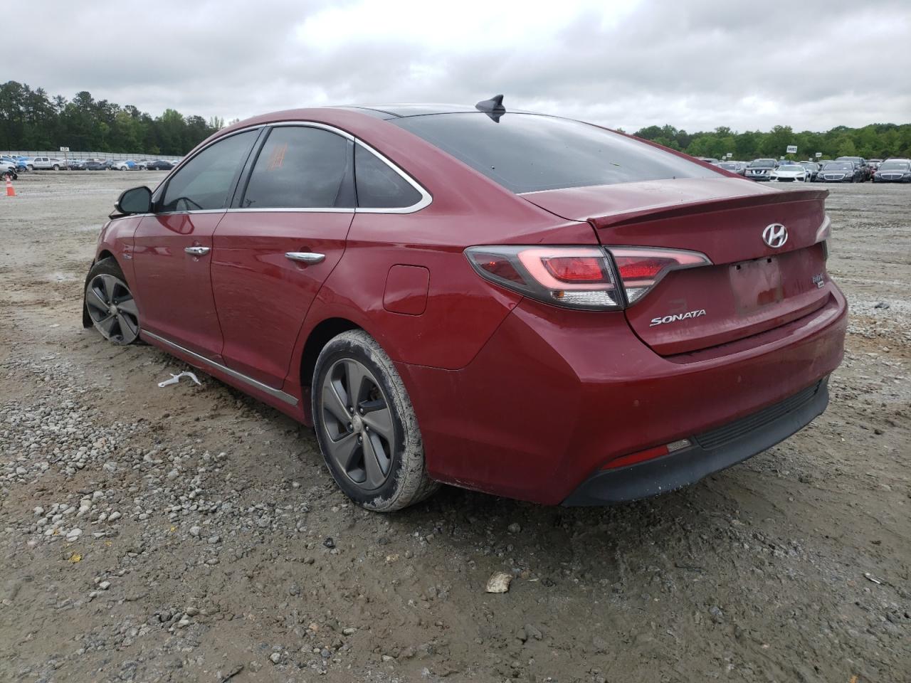 Photo 3 from auction – 2016 HYUNDAI SONATA HYB with VIN KMHE34L10GA017356