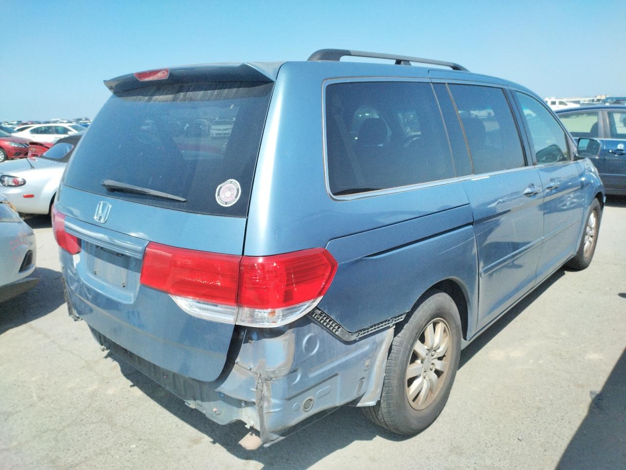 Photo 4 from auction – 2008 HONDA ODYSSEY EX with VIN 5FNRL38448B034012
