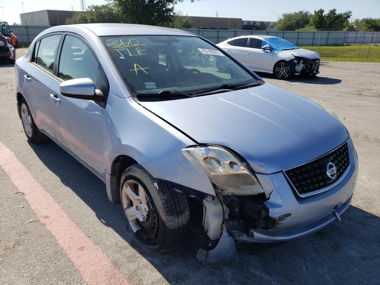 NISSAN SENTRA 2.0 2009 with VIN 3N1AB61E29L681843 - Photo from auction