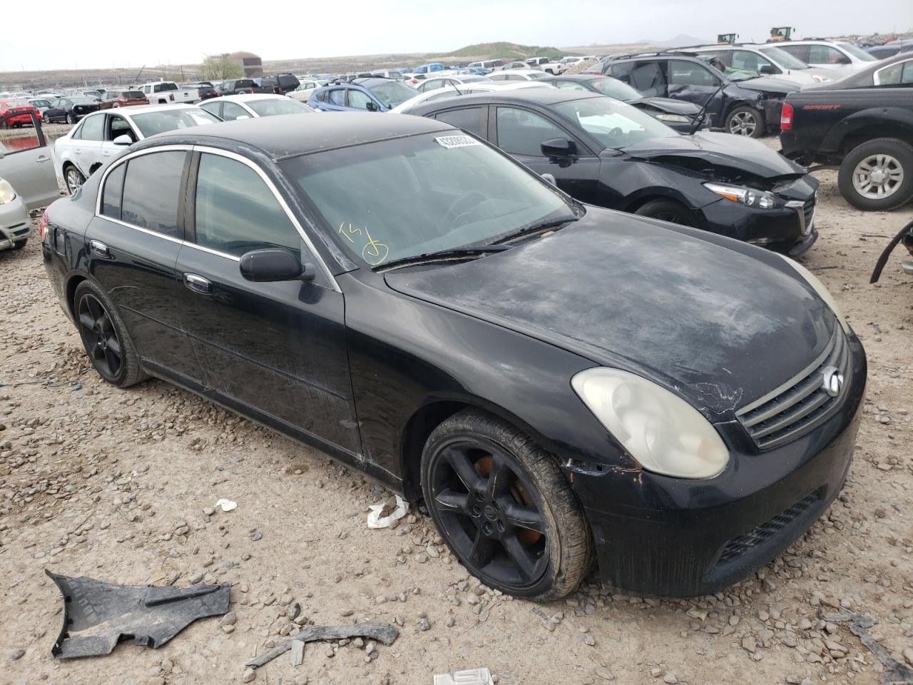 INFINITI G35 2005 with VIN JNKCV51E45M207754 - Photo from auction