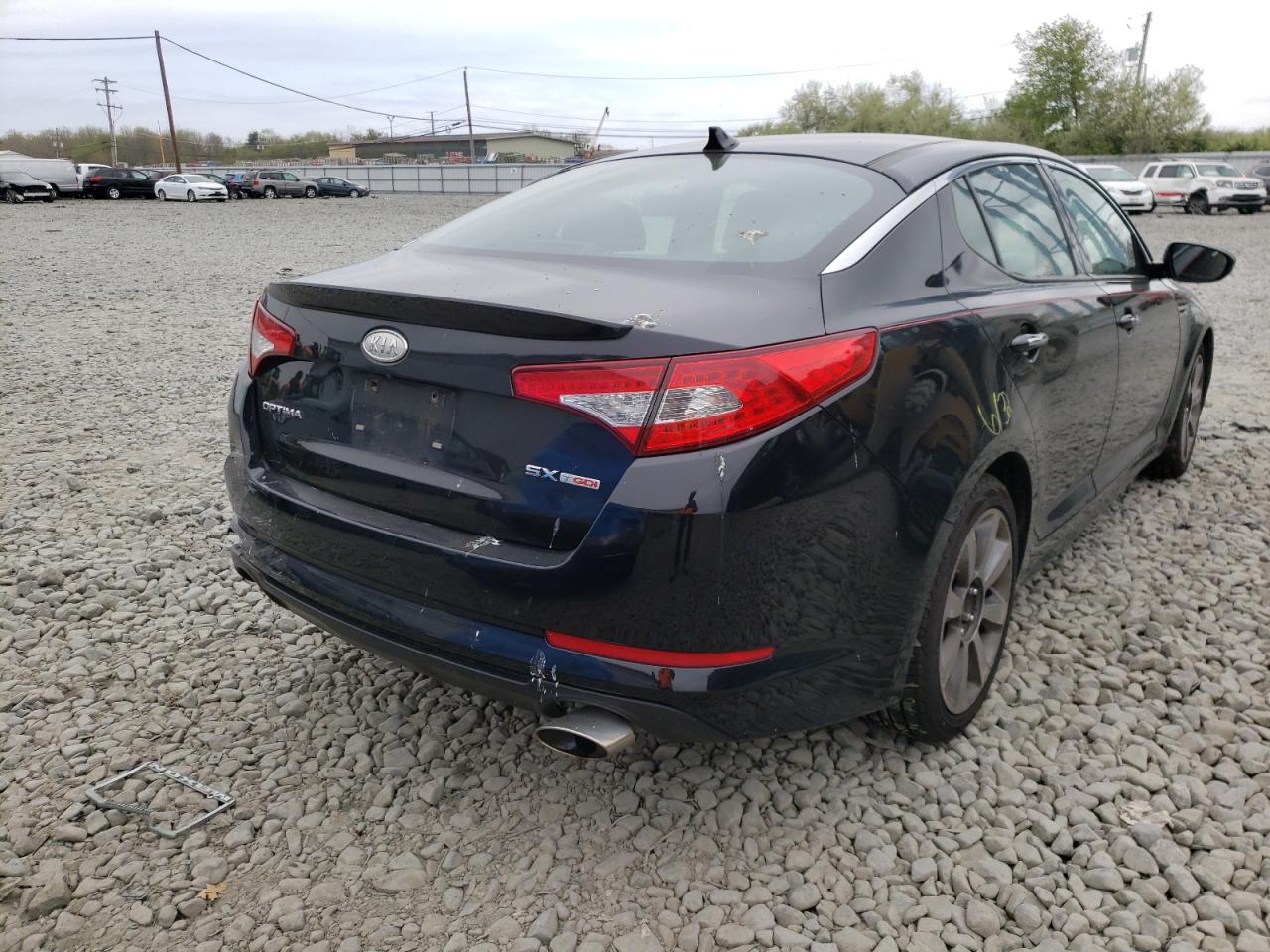 Photo 4 from auction – 2012 KIA OPTIMA SX with VIN 5XXGR4A67CG020070
