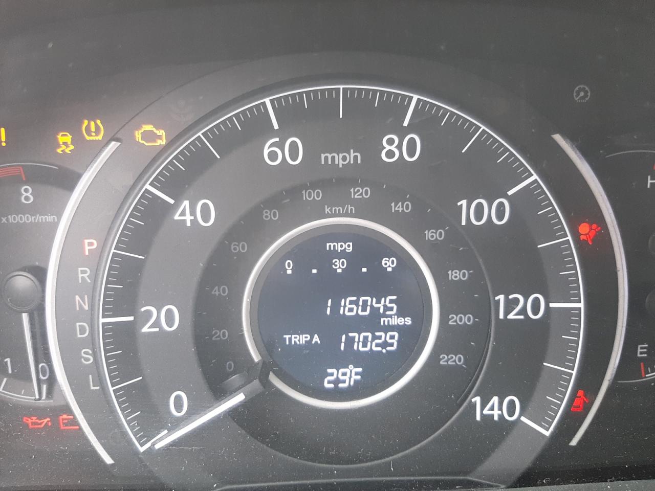 Photo 8 from auction – 2015 HONDA CR-V LX with VIN 5J6RM4H38FL071739