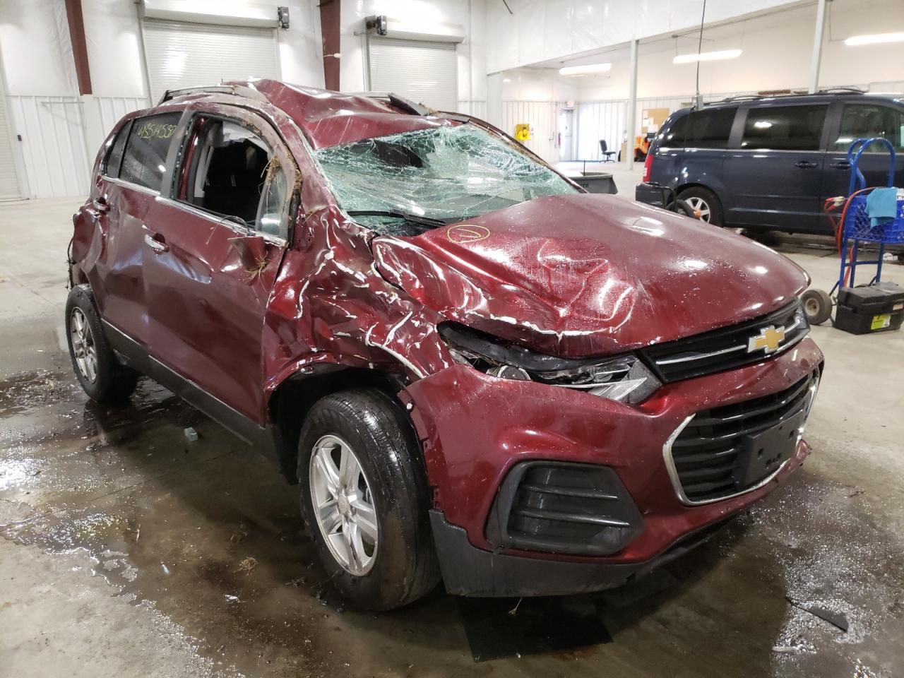 CHEVROLET TRAX 1LT 2017 with VIN 3GNCJPSB6HL171763 - Photo from auction