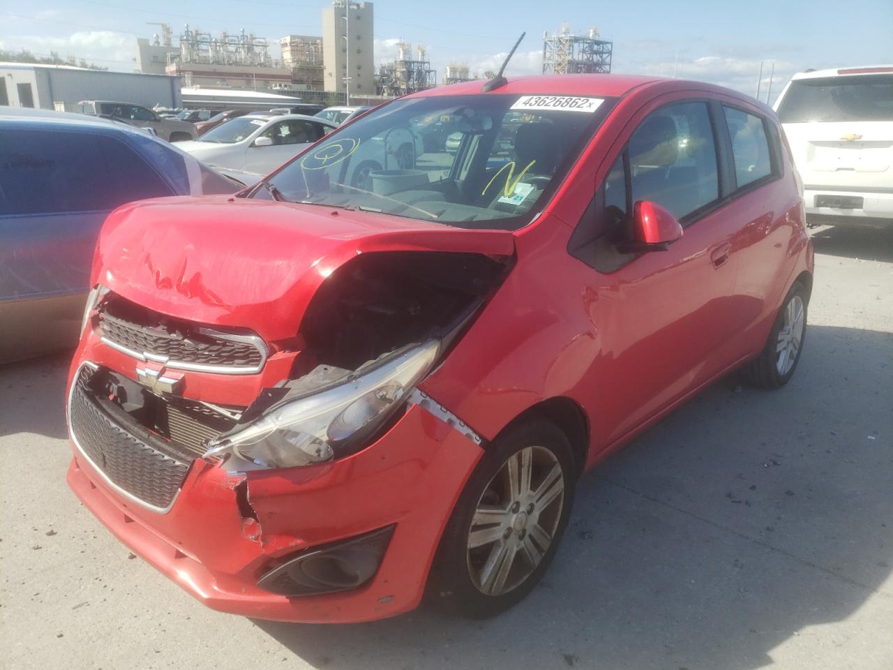 Photo 15 from auction – 2013 CHEVROLET SPARK LS with VIN KL8CB6S98DC551831