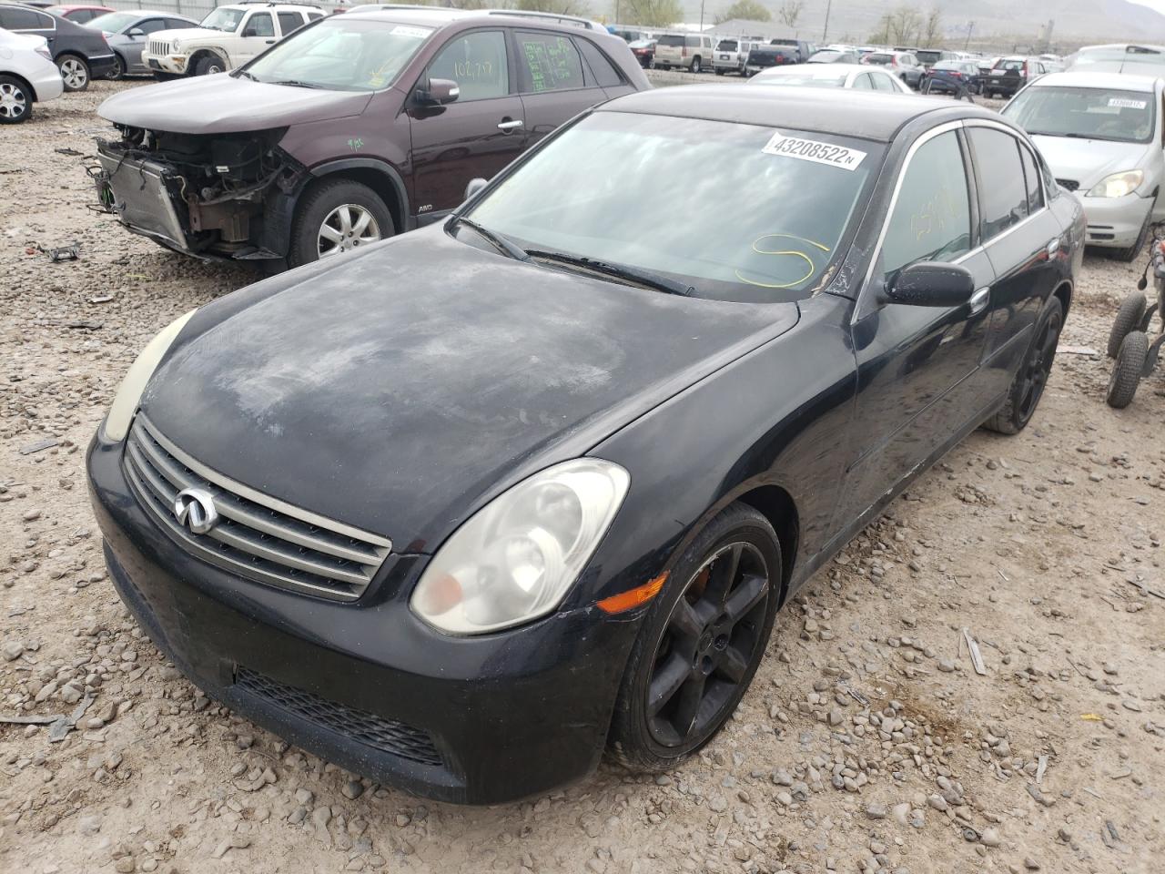 Photo 2 from auction – 2005 INFINITI G35 with VIN JNKCV51E45M207754