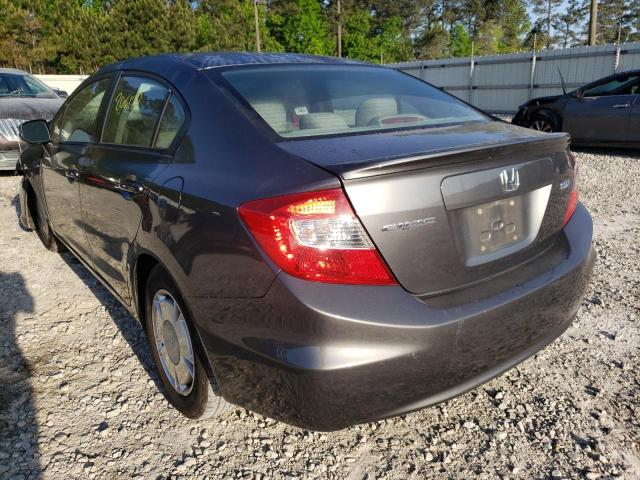 صورة رقم 3 من المزاد - 2012 HONDA CIVIC HF مع VIN 2HGFB2F63CH557319