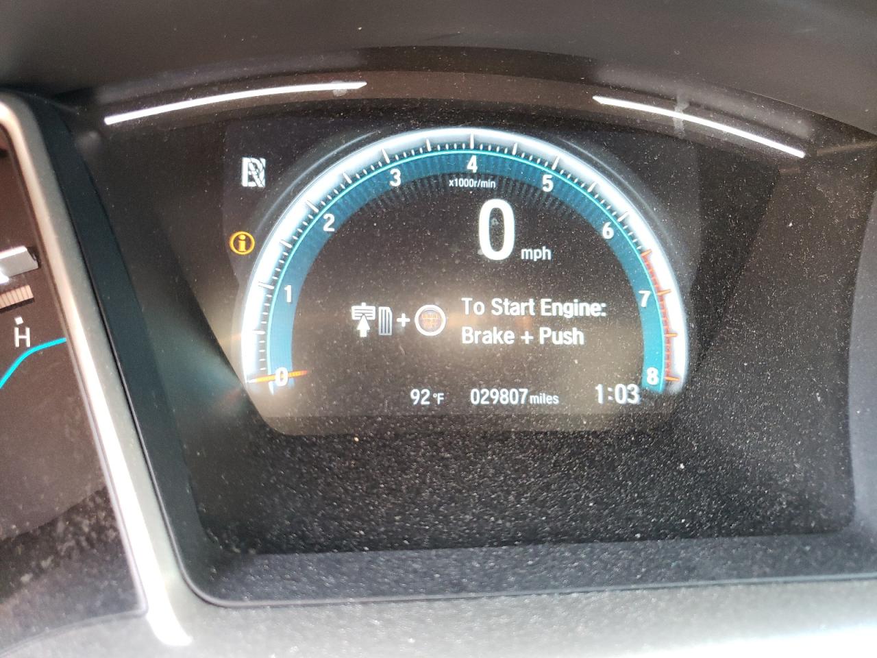 Photo 8 from auction – 2018 HONDA CIVIC EXL with VIN JHMFC1F73JX009990