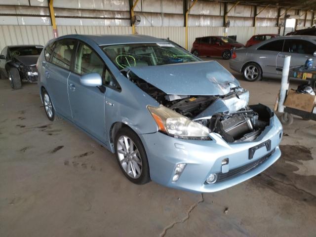 TOYOTA PRIUS V 2012 with VIN JTDZN3EU0C3161831 - Photo from auction