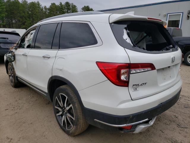 Photo 3 from auction – 2021 HONDA PILOT ELIT with VIN 5FNYF6H06MB074118