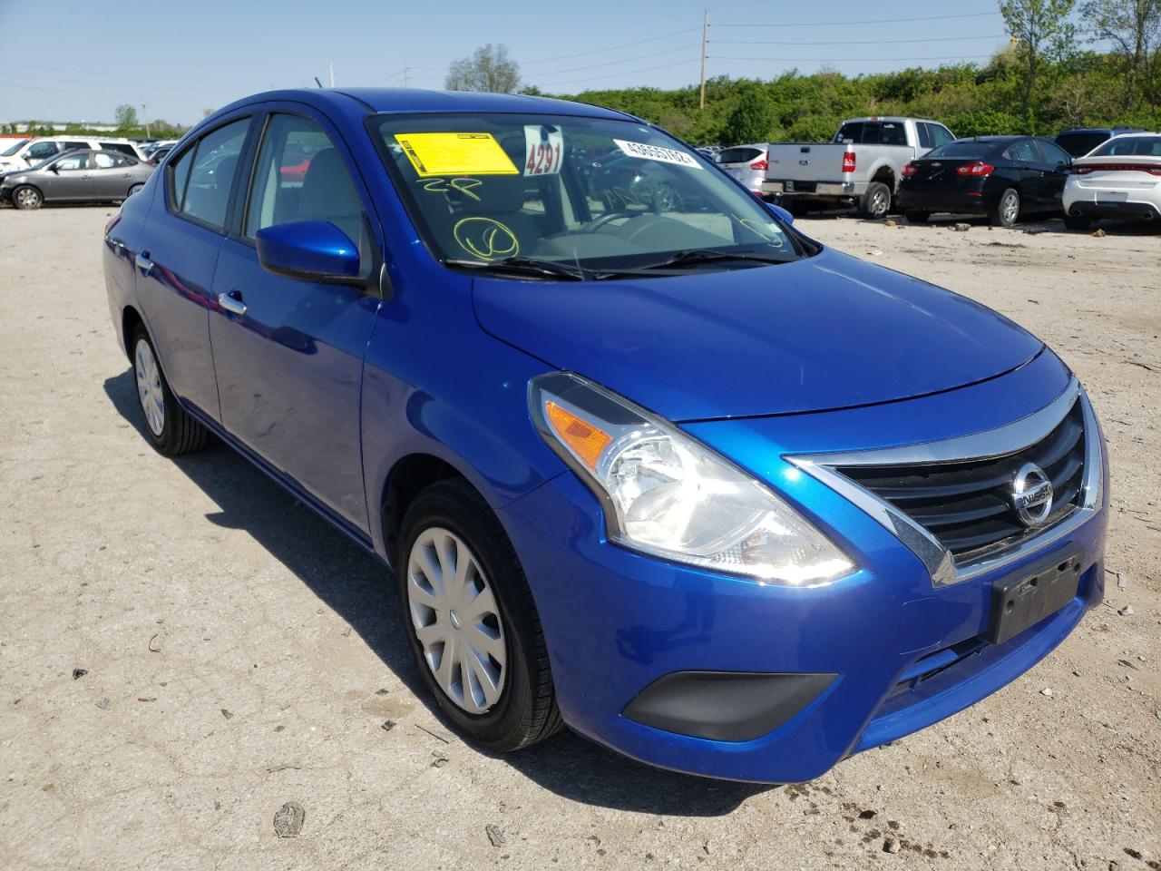 NISSAN VERSA S 2016 with VIN 3N1CN7AP3GL802416 - Photo from auction