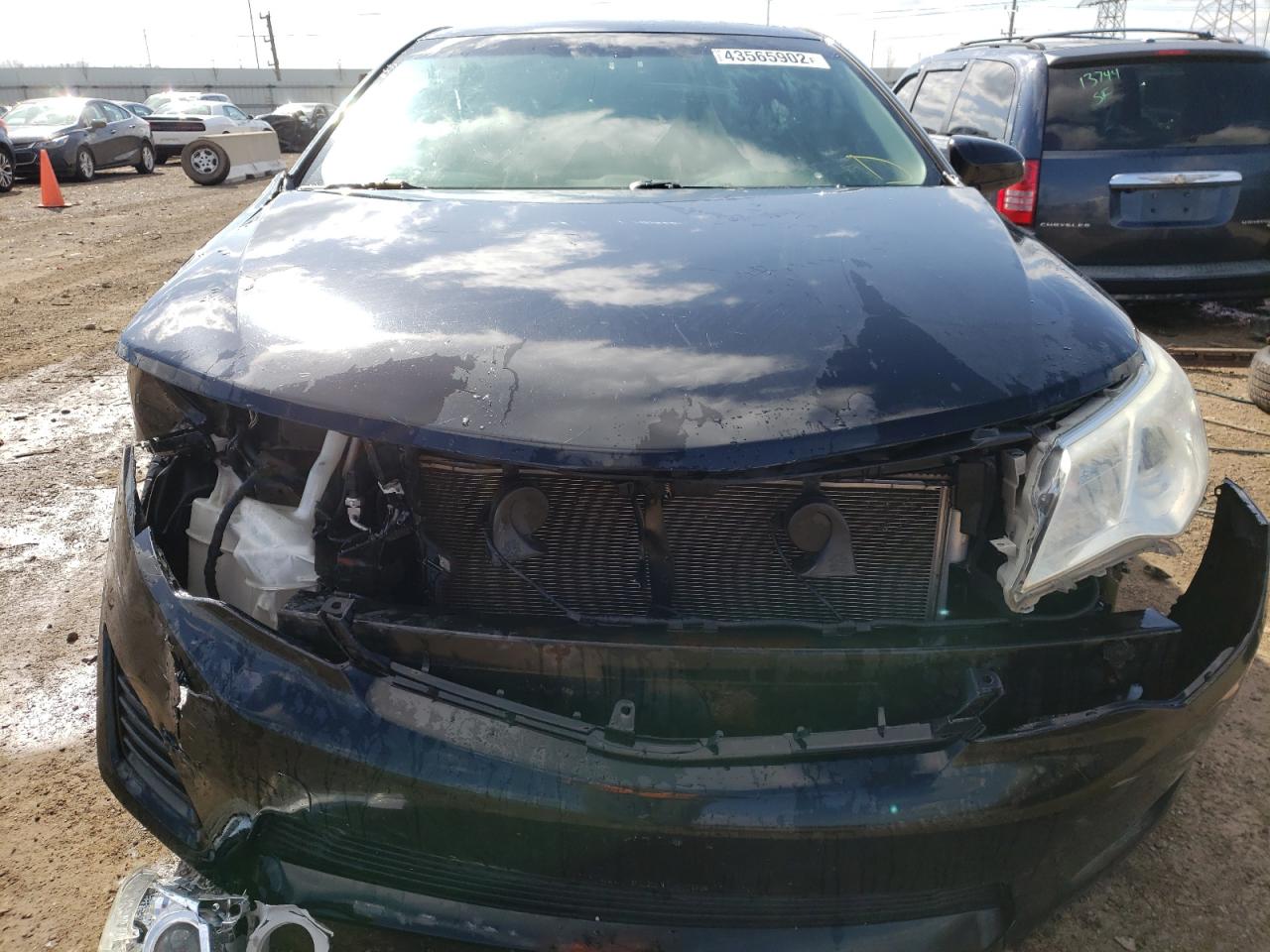 Photo 9 from auction – 2012 TOYOTA CAMRY BASE with VIN 4T4BF1FK4CR198554
