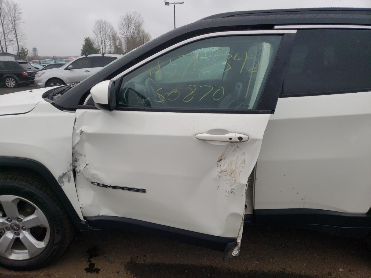 Photo 9 from auction – 2018 JEEP COMPASS LA with VIN 3C4NJDBB2JT399037
