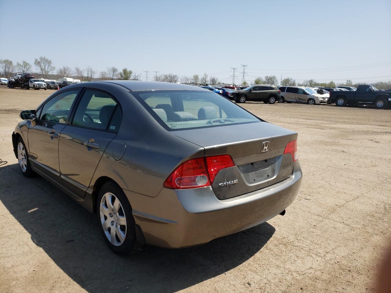 Photo 3 from auction – 2007 HONDA CIVIC LX with VIN 2HGFA16557H315836