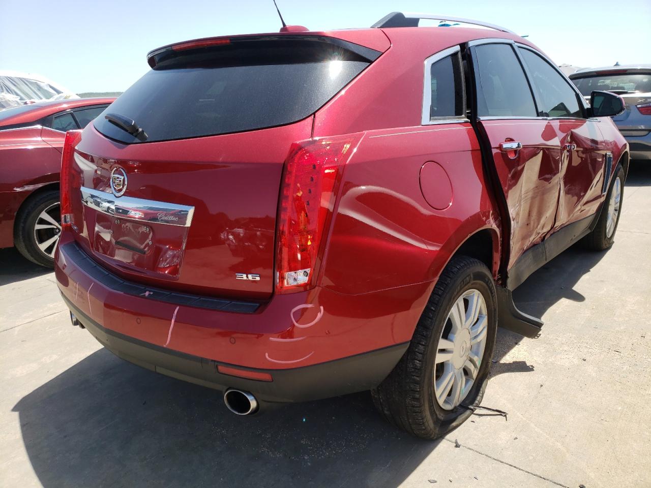 Photo 4 from auction – 2016 CADILLAC SRX LUXURY with VIN 3GYFNBE30GS554582