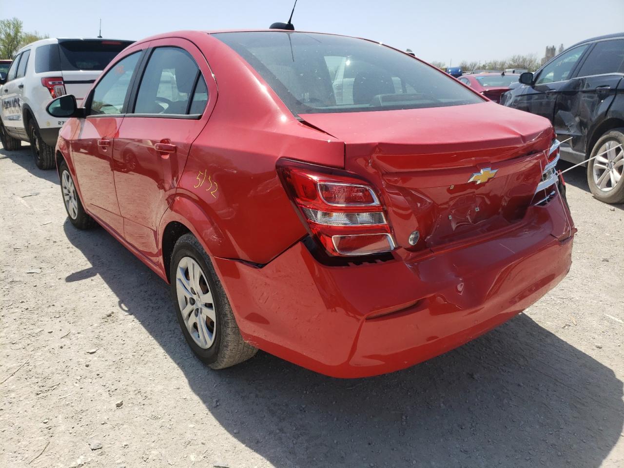 Photo 16 from auction – 2018 CHEVROLET SONIC LS with VIN 1G1JB5SH9J4136080