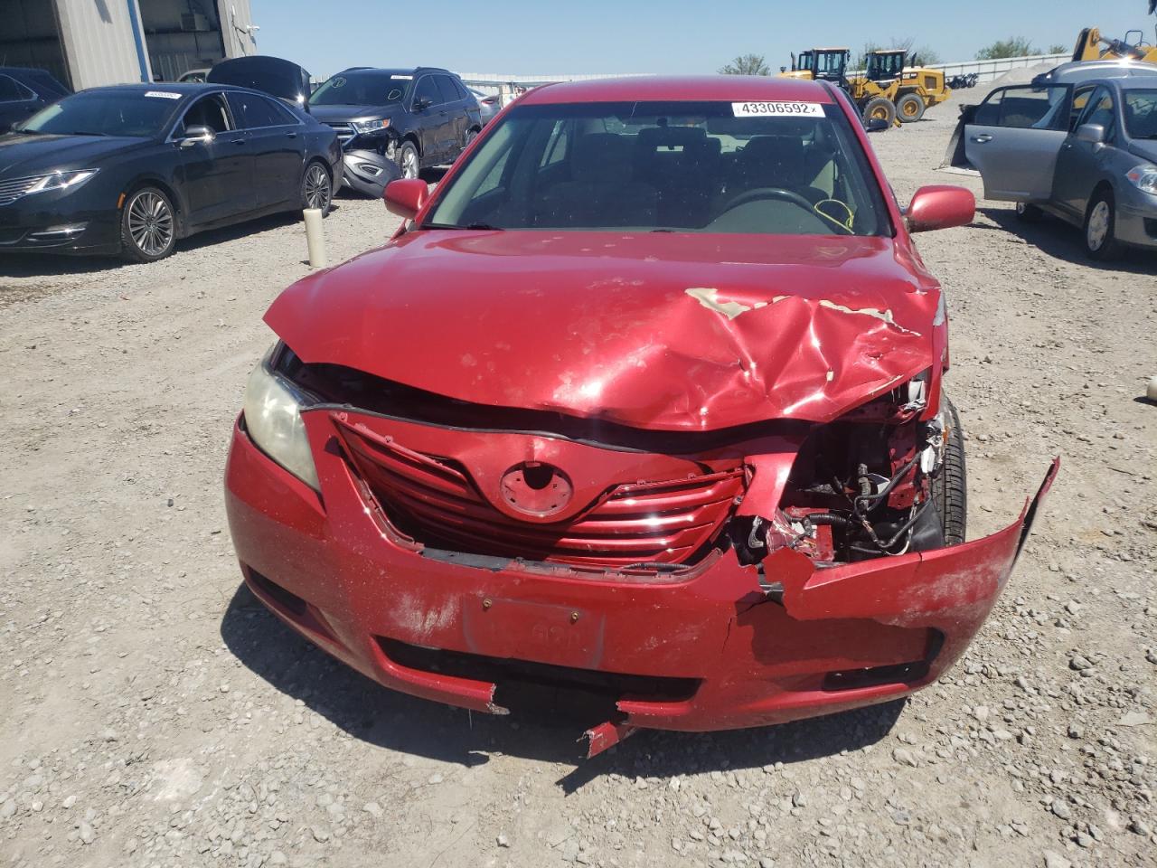 Photo 9 from auction – 2009 TOYOTA CAMRY BASE with VIN 4T4BE46K09R128322