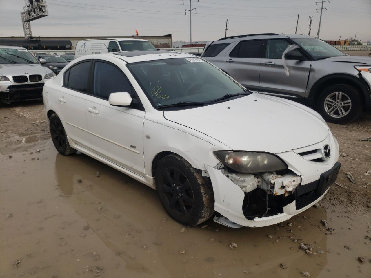 MAZDA 3 S 2007 with VIN JM1BK323571651625 - Photo from auction