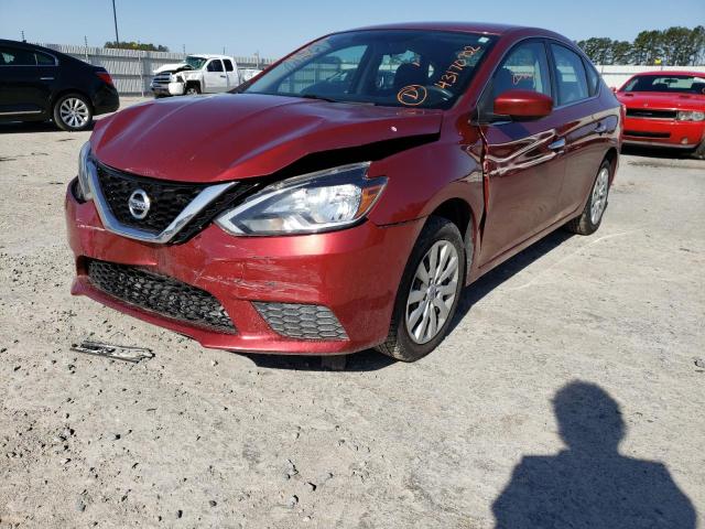 Photo 2 from auction – 2016 NISSAN SENTRA S with VIN 3N1AB7AP7GL640676