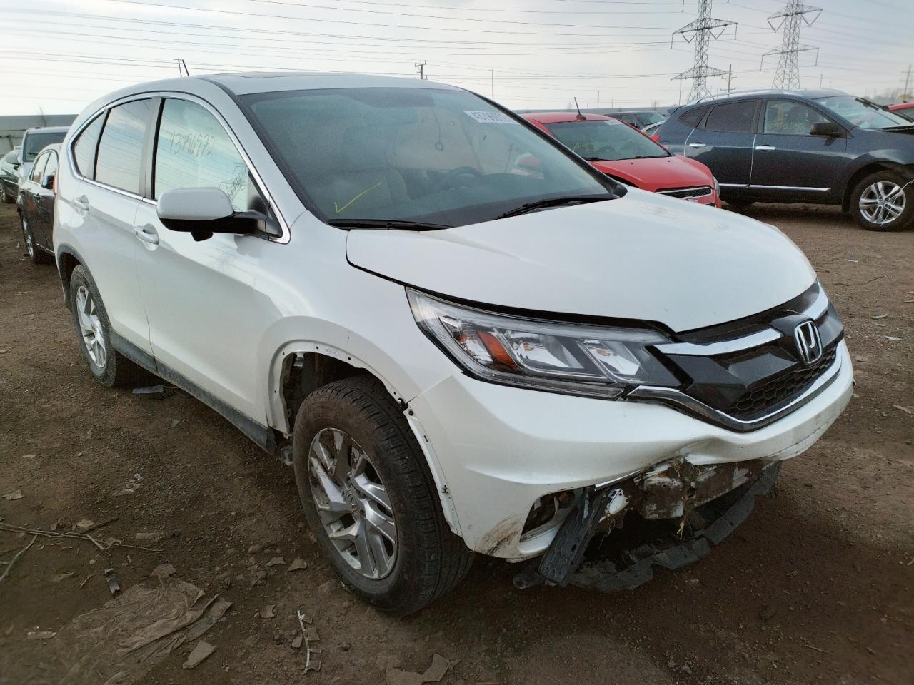 HONDA CR-V EX 2015 with VIN 5J6RM4H54FL098356 - Photo from auction