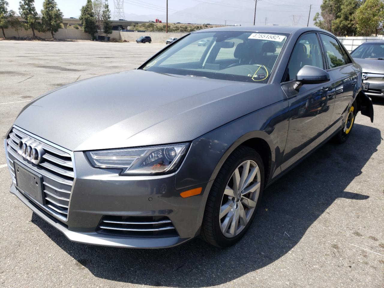 Photo 2 from auction – 2017 AUDI A4 PREMIUM with VIN WAUGNAF4XHN010790