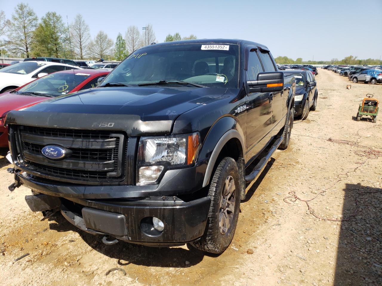 Photo 2 from auction – 2013 FORD F150 SUPER with VIN 1FTFW1EF5DFB56226