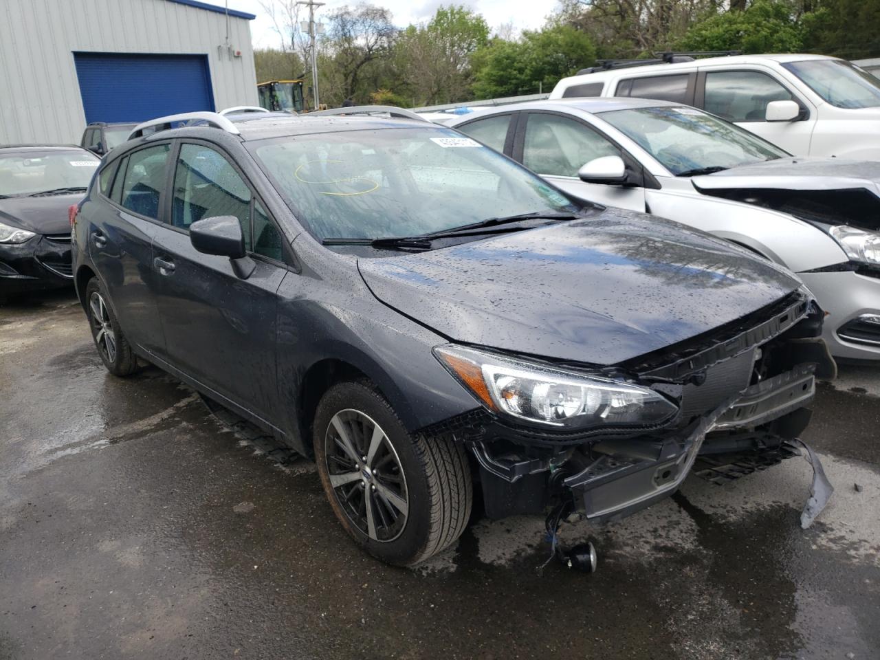 SUBARU IMPREZA PR 2021 with VIN 4S3GTAD69M3700551 - Photo from auction