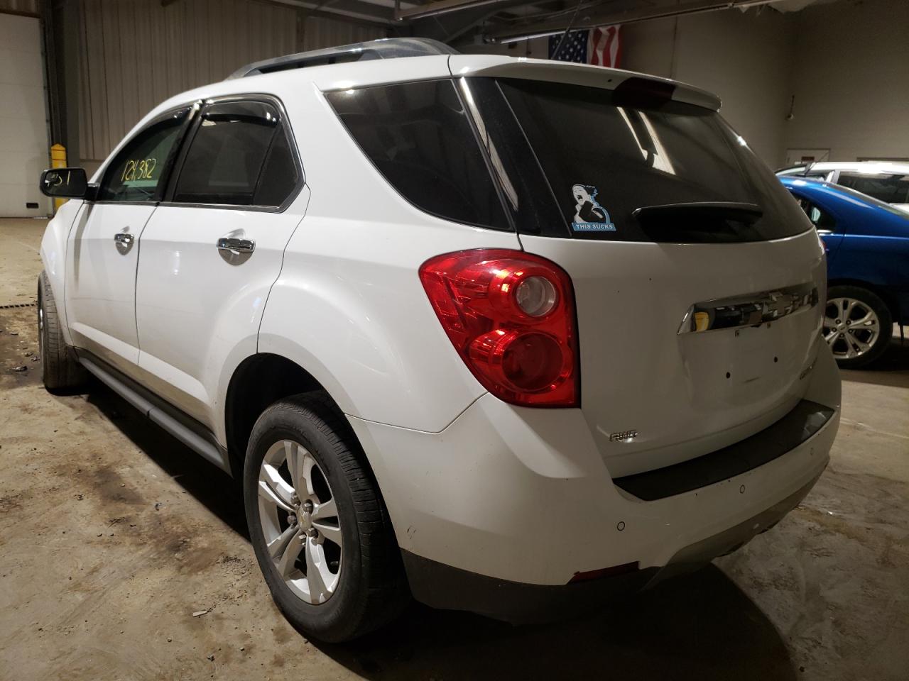 Photo 3 from auction – 2013 CHEVROLET EQUINOX LT with VIN 2GNFLGEK3D6123106
