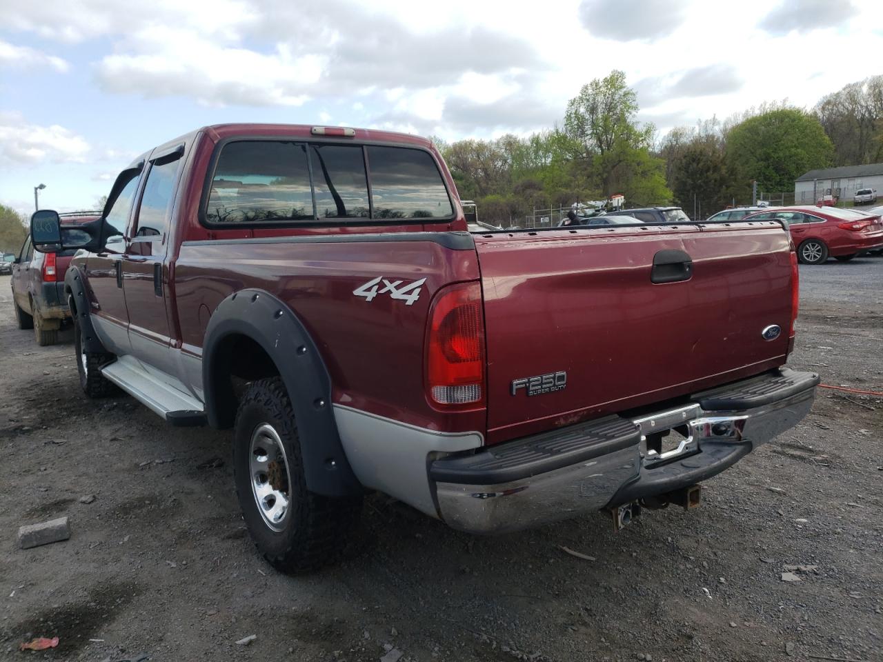 Photo 3 from auction – 2004 FORD F250 SUPER with VIN 1FTNW21P94ED69086