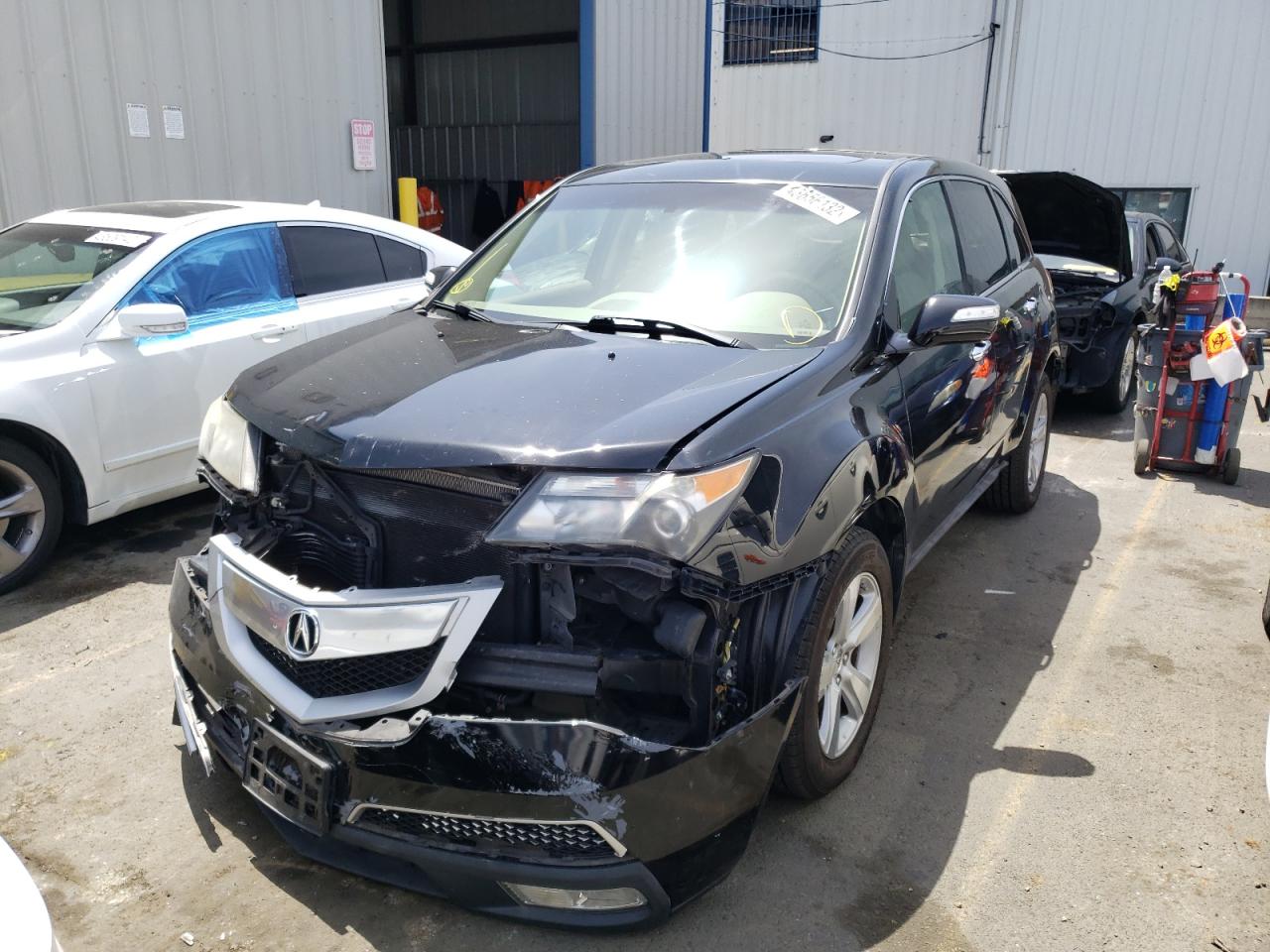 Photo 2 from auction – 2010 ACURA MDX TECHNO with VIN 2HNYD2H46AH501766