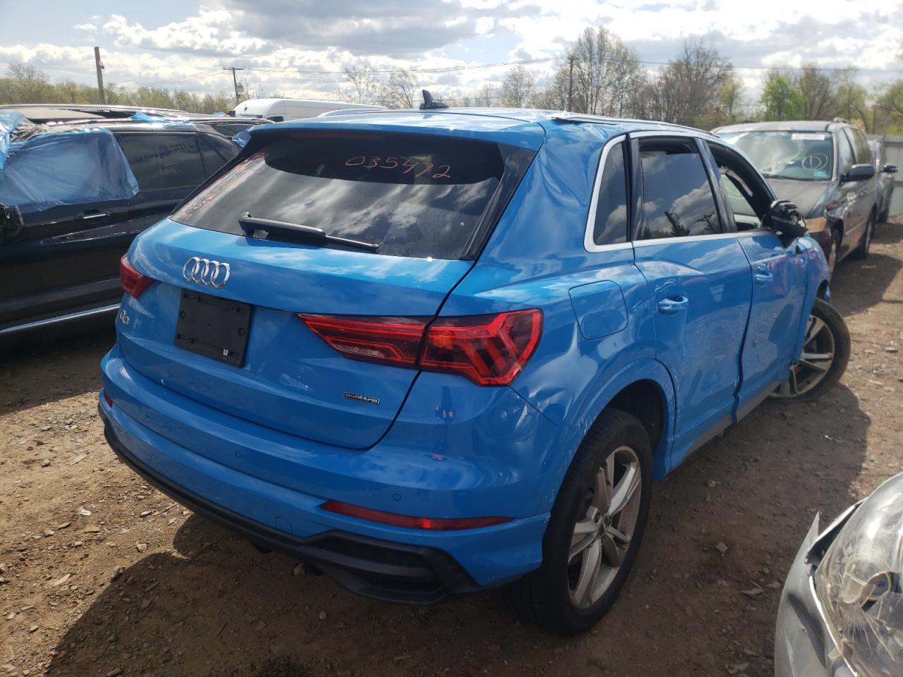 Photo 4 from auction – 2020 AUDI Q3 PREMIUM with VIN WA1DECF37L1035472
