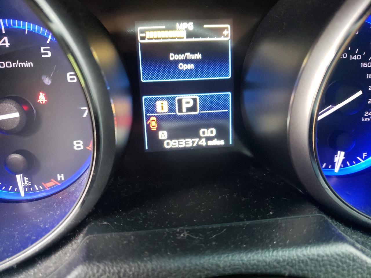 Photo 8 from auction – 2016 SUBARU LEGACY 2.5 with VIN 4S3BNAD66G3030966