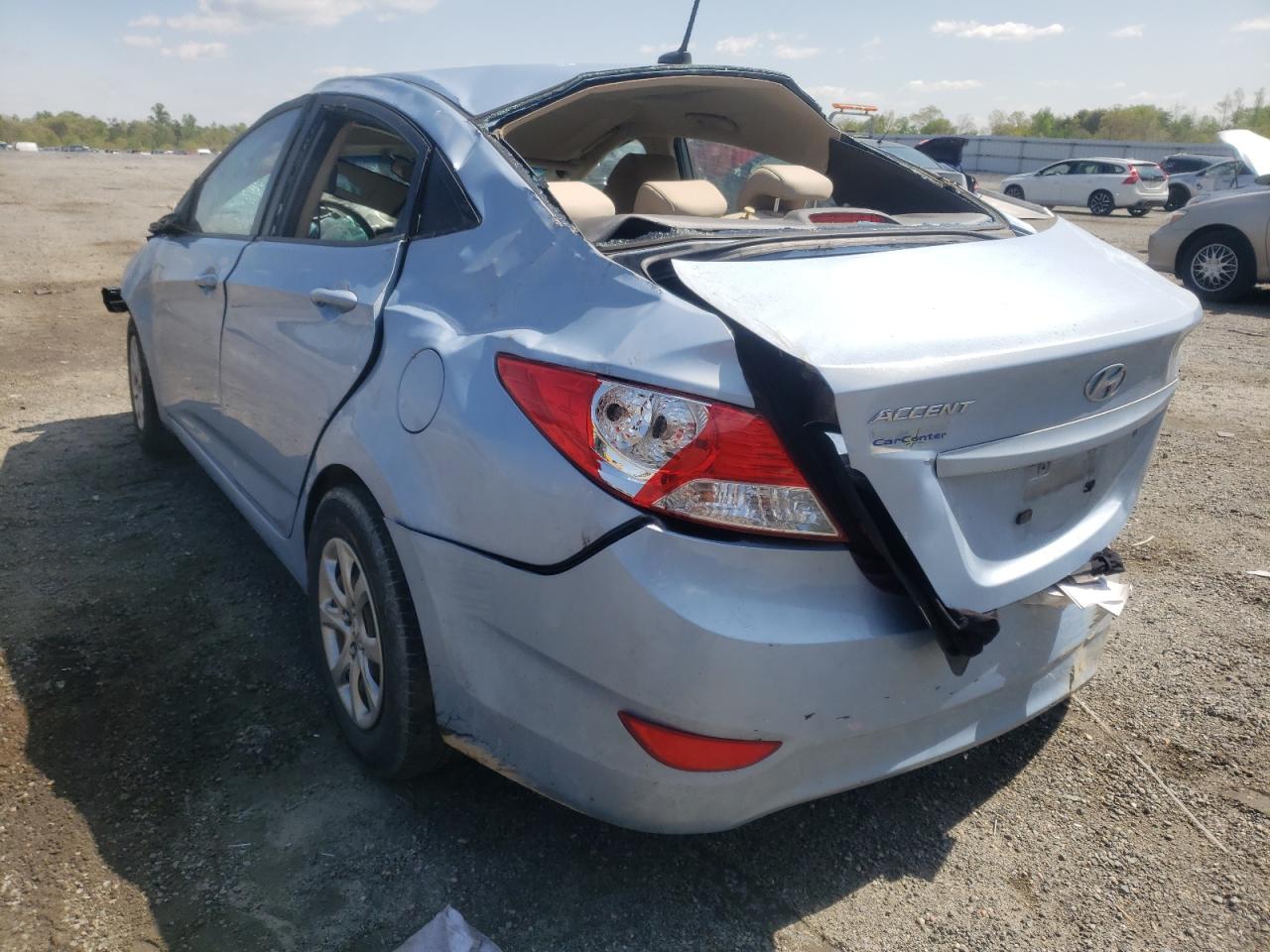 Photo 3 from auction – 2014 HYUNDAI ACCENT GLS with VIN KMHCT4AE0EU606237