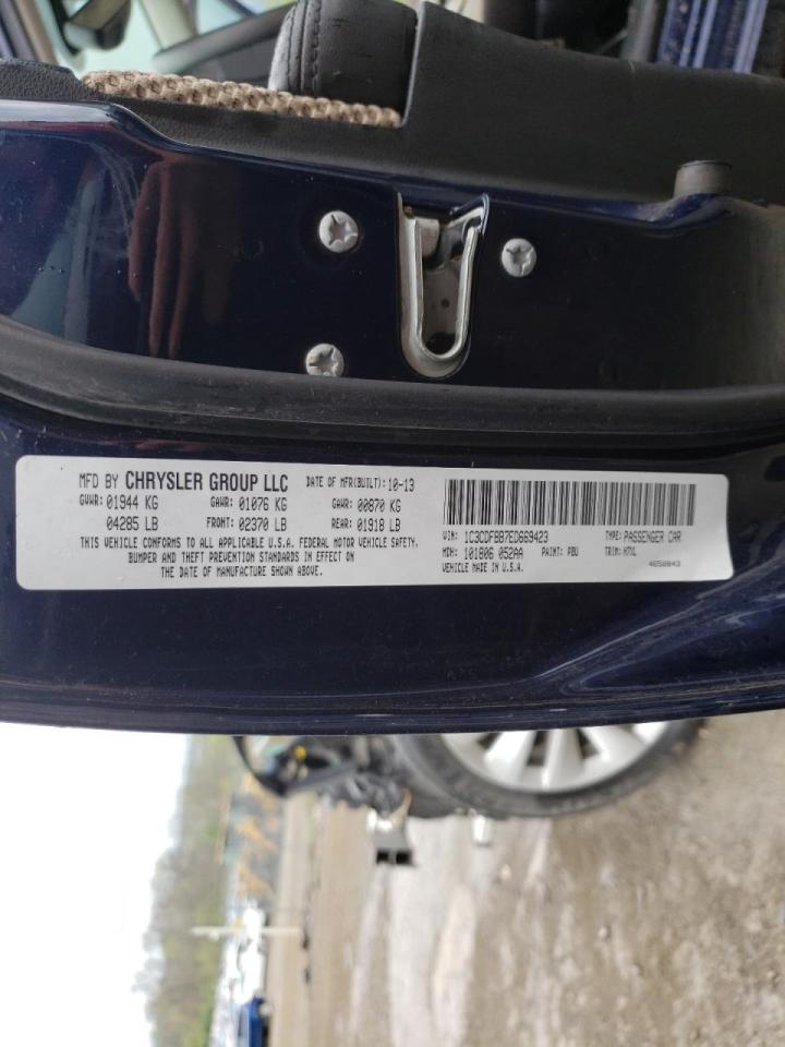 Photo 10 from auction – 2014 DODGE DART SXT with VIN 1C3CDFBB7ED669423