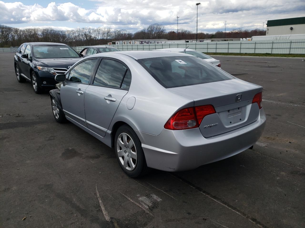 Photo 3 from auction – 2007 HONDA CIVIC LX with VIN 2HGFA16577H303946