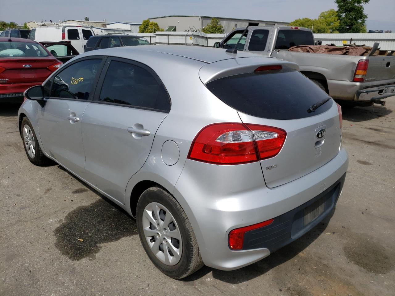 Photo 3 from auction – 2016 KIA RIO LX with VIN KNADM5A33G6676197