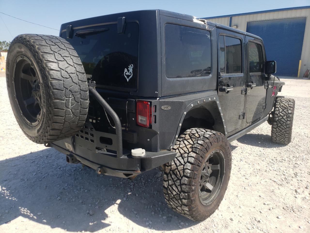 Photo 4 from auction – 2012 JEEP WRANGLER U with VIN 1C4BJWDG6CL163710