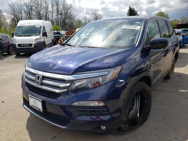 Photo 2 from auction – 2017 HONDA PILOT EXL with VIN 5FNYF6H58HB058715