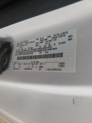 Foto 10 de la subasta – 2018 FORD F150 con VIN 1FTMF1CB5JFD61239