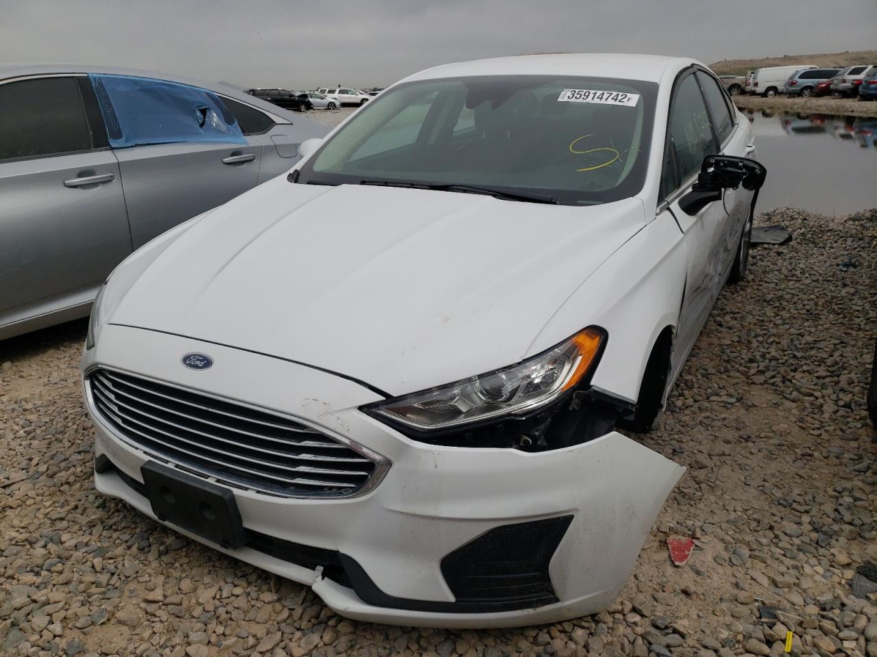 Photo 2 from auction – 2020 FORD FUSION SE with VIN 3FA6P0H73LR155773